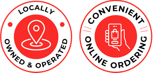 badges: locally owned & operated,convenient online ordering