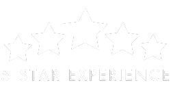 5 star experience - white