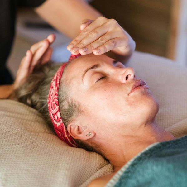 woman getting chiropractic treatment woman getting chiropractic treatment