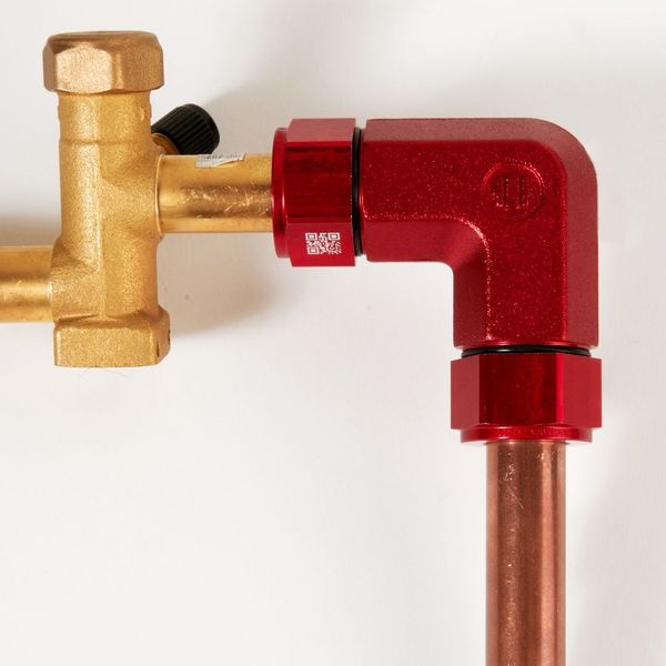 no braze refrigerant fittings