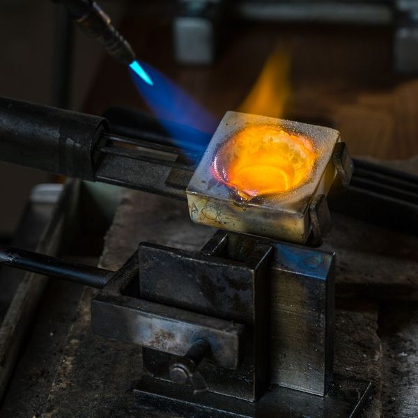 Flaring a piece of metal