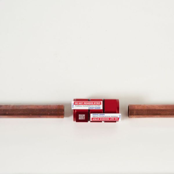 pipe fitting between copper pipes Do SmartLock Copper HVAC Fittings Leak 2.jpg