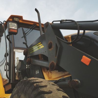 Heavy equipment outside