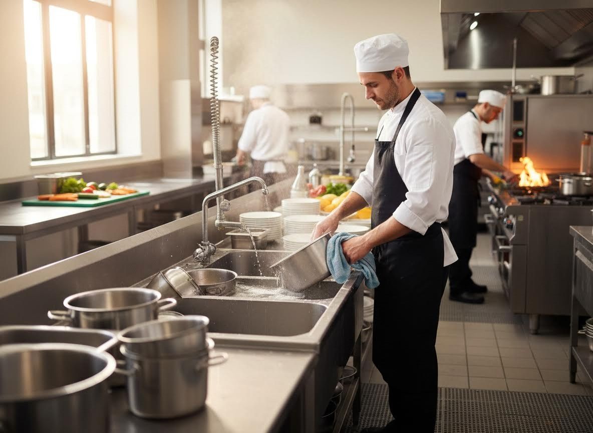 restaurant kitchen sink