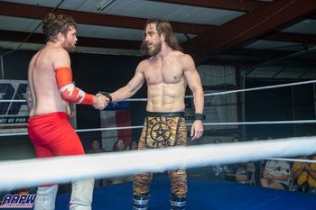 Image of  wrestling match