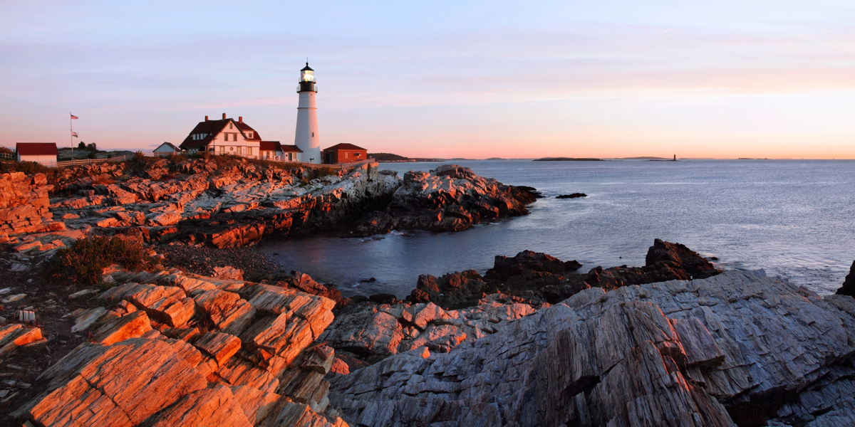 scenic view of Maine Landscape