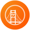 icon of golden gate bridge