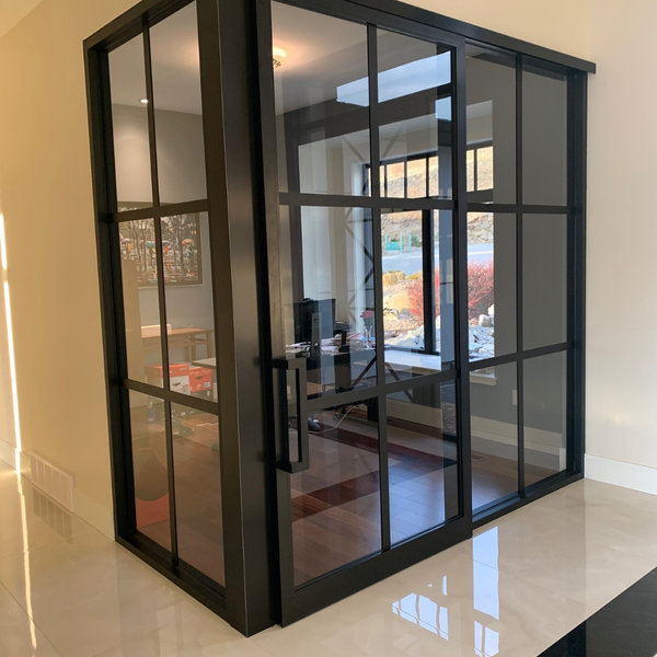 glass office space 