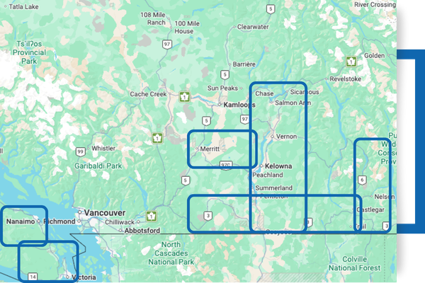 Residential & Specialty Glass map