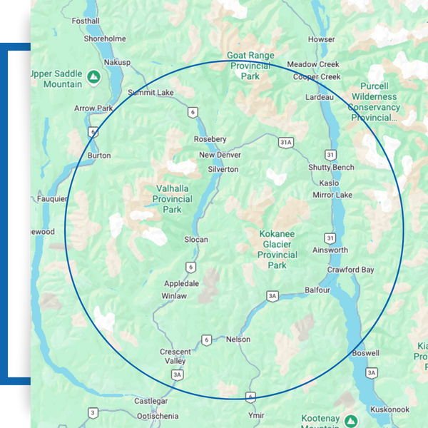 Automotive Glass Solutions map
