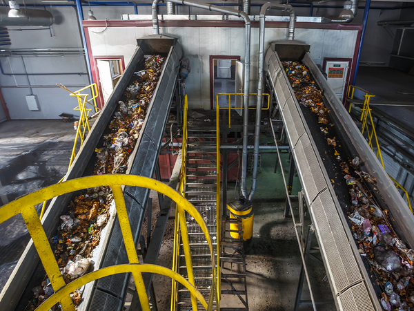 Image of recycling plant