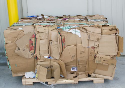 Image of recycled cardboard