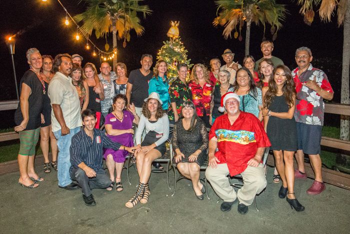 Maui Aloha Weddings vendor Christmas party 2015