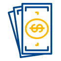 Money stack icon