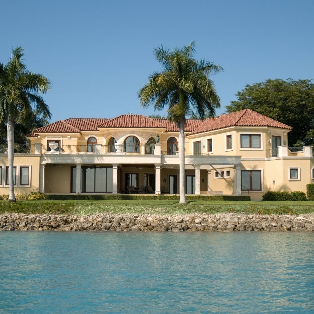 Luxury waterfront home