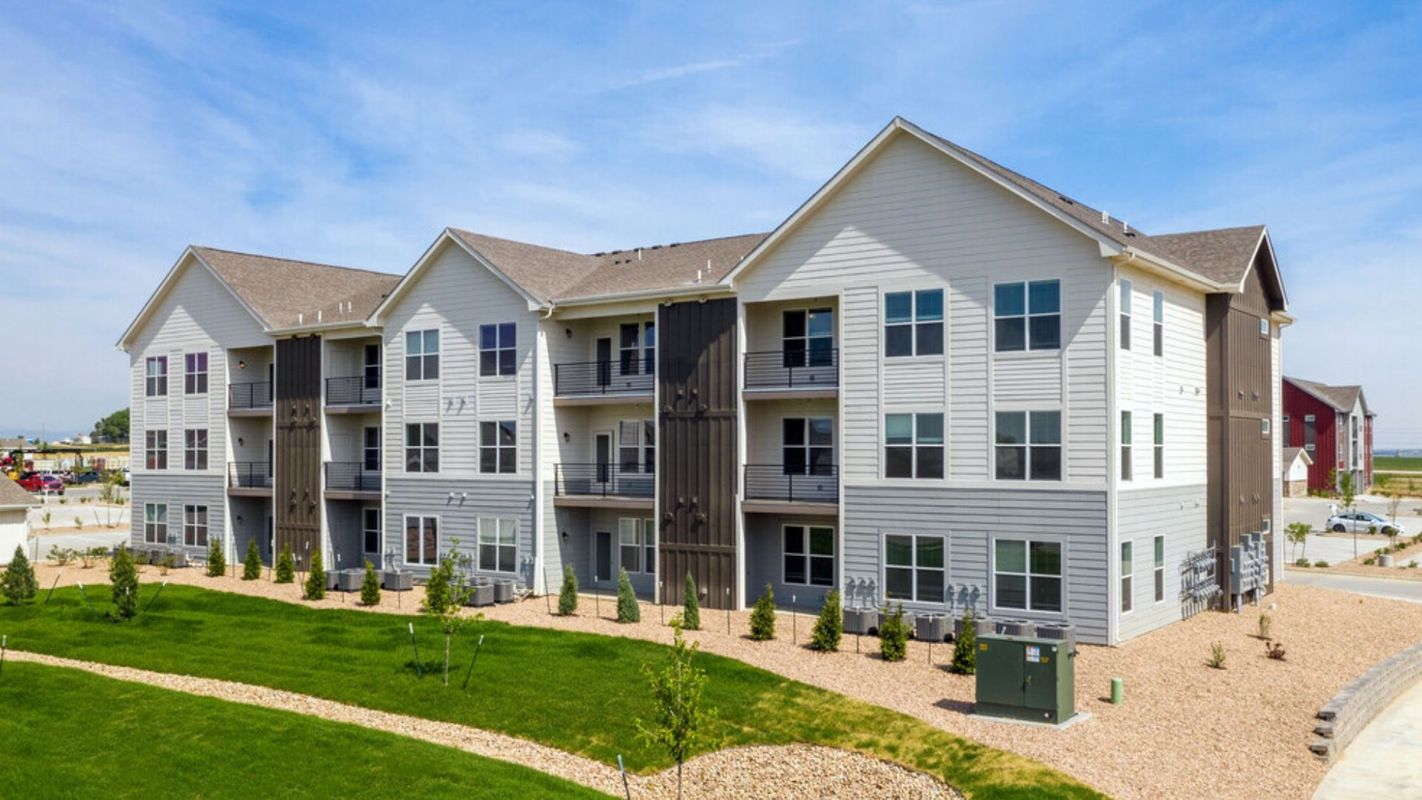 exterior of The Overlook Apartments