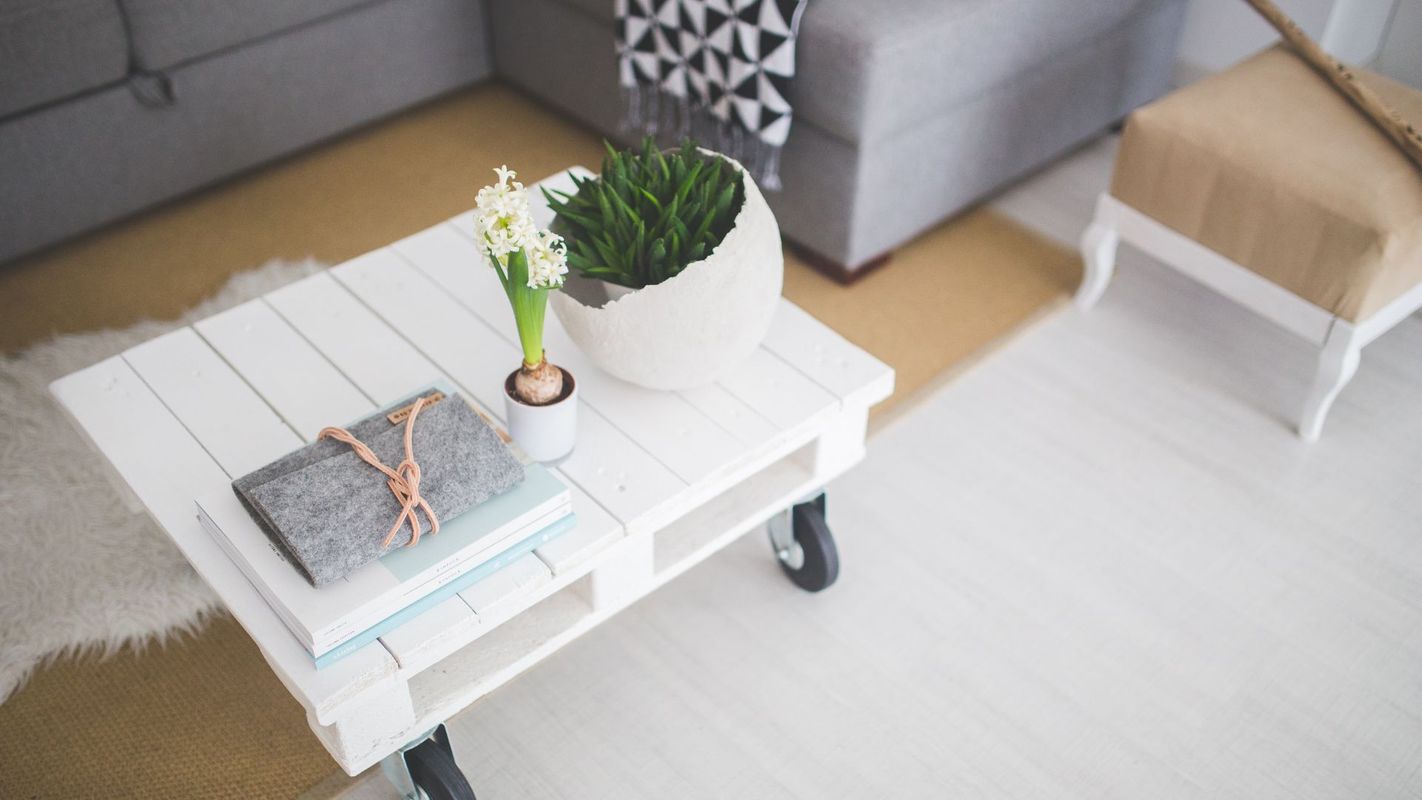 table in an apartment