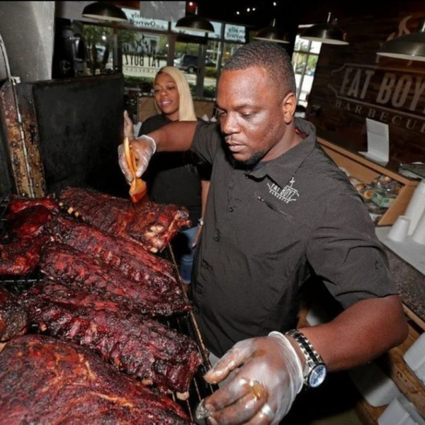 pitmaster at work