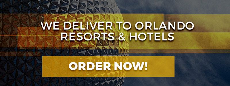 We deliver to Orlando resorts & hotels. Order Now!