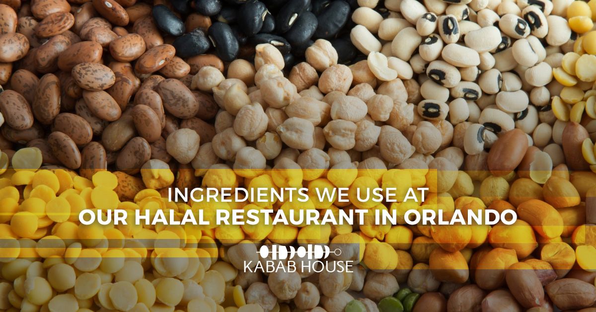 Ingredients We Use At Our Halal Restaurant In Orlando