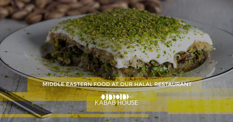 Middle Eastern Food at our Halal Restaurant