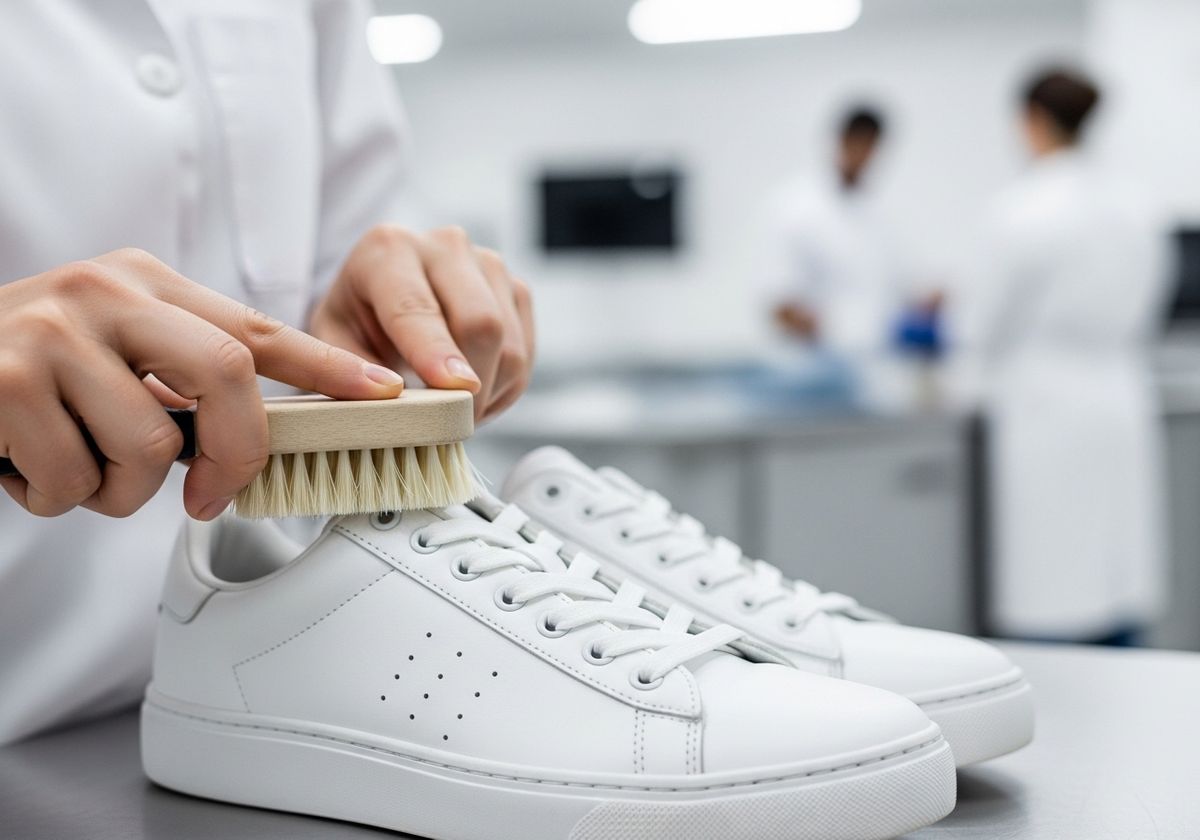 Cleaning White Sneakers