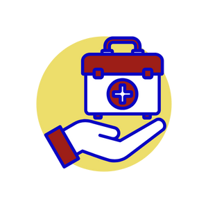 Chronic pain management icon