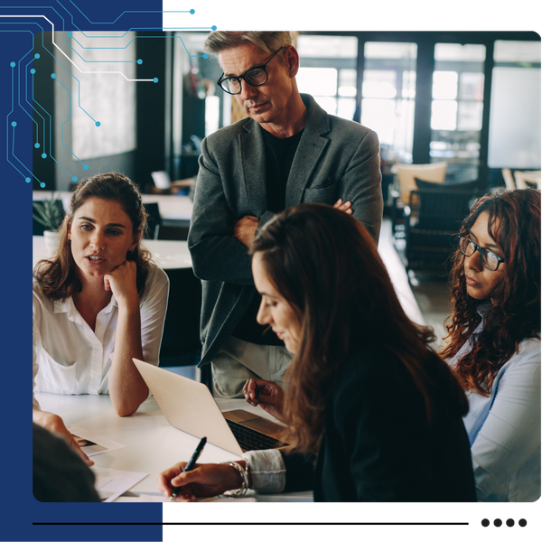 tech professionals meeting