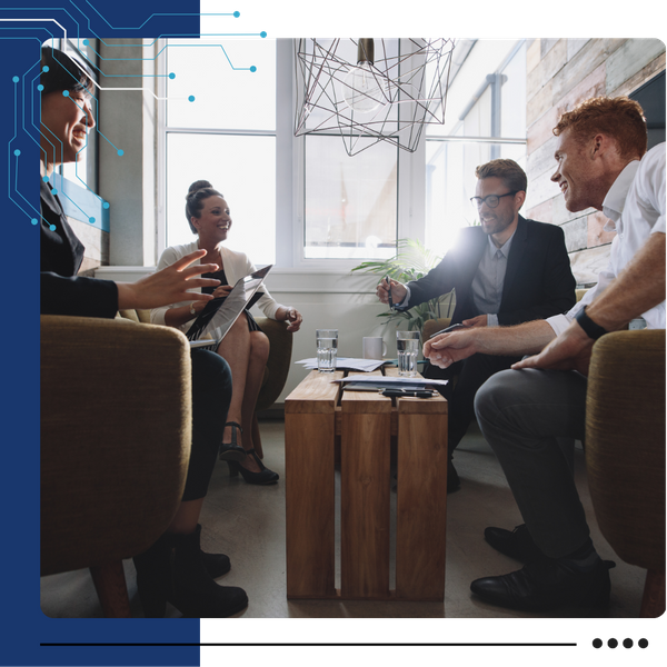 business professionals meeting together