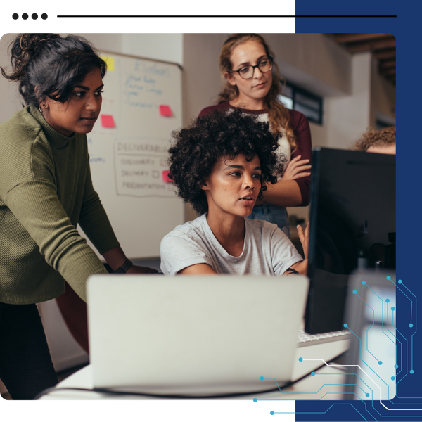 business professionals working together