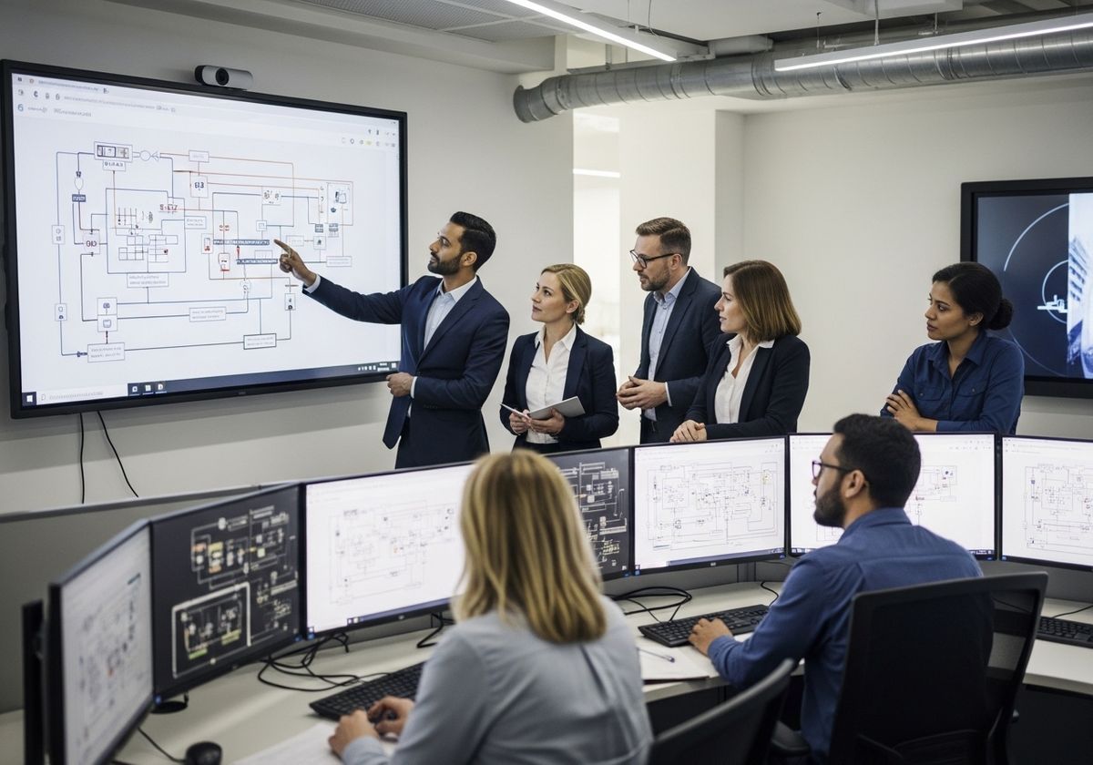 Team Reviewing System Diagram
