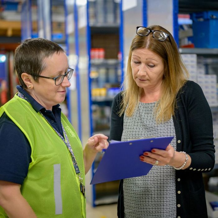 employee with manager