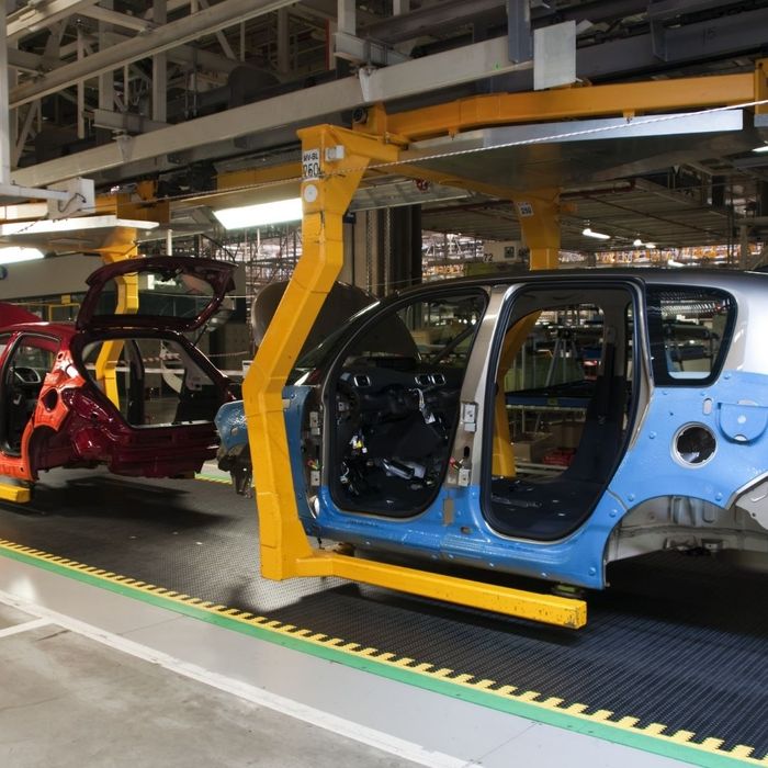 Car manufacturing line