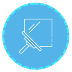 Window cleaning icon