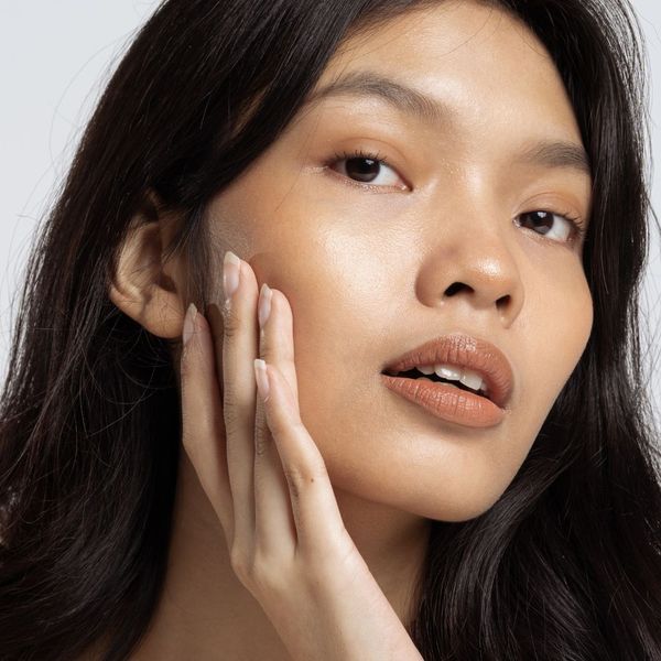 woman with clear skin woman with clear skin