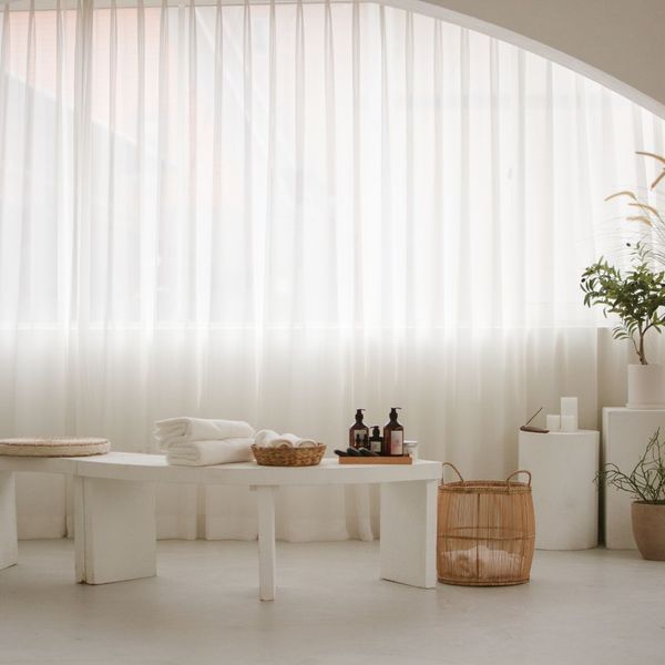 relaxing spa setting relaxing spa setting