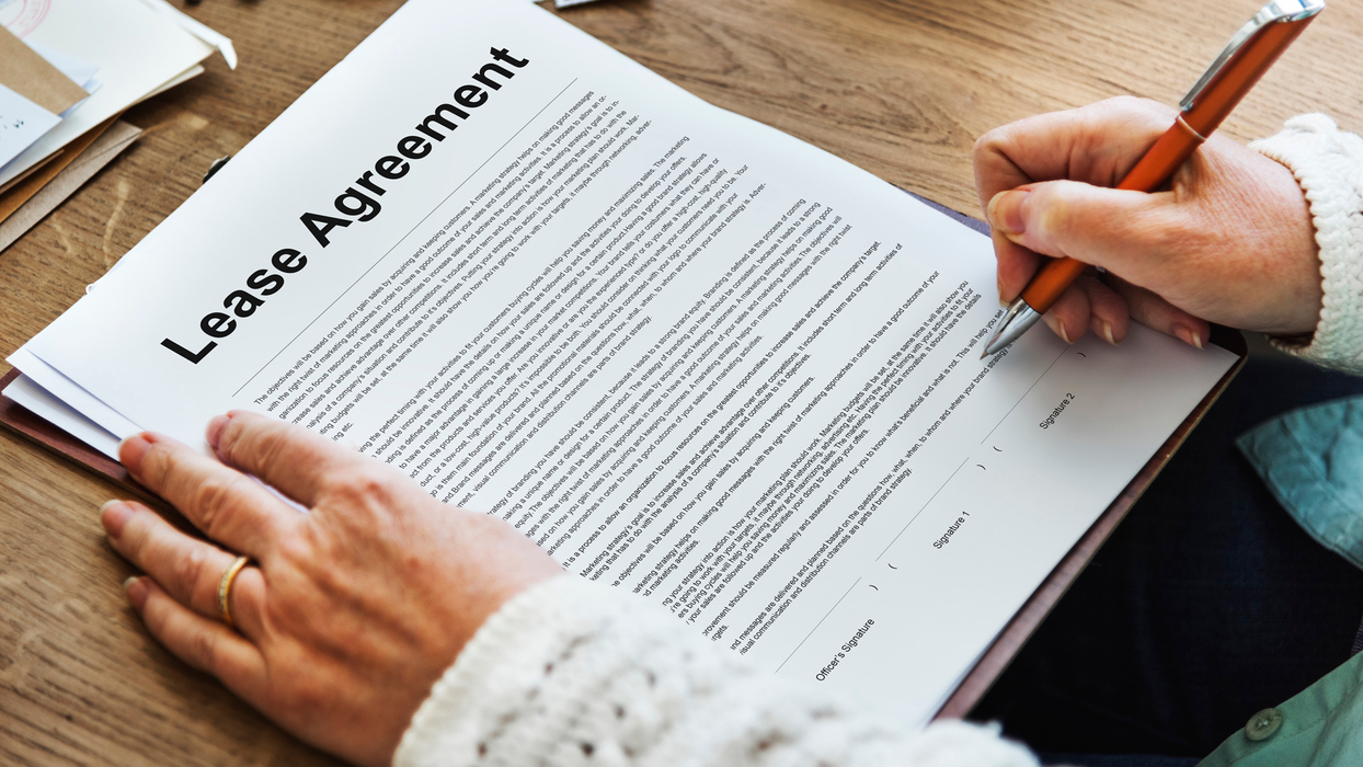 image of a lease