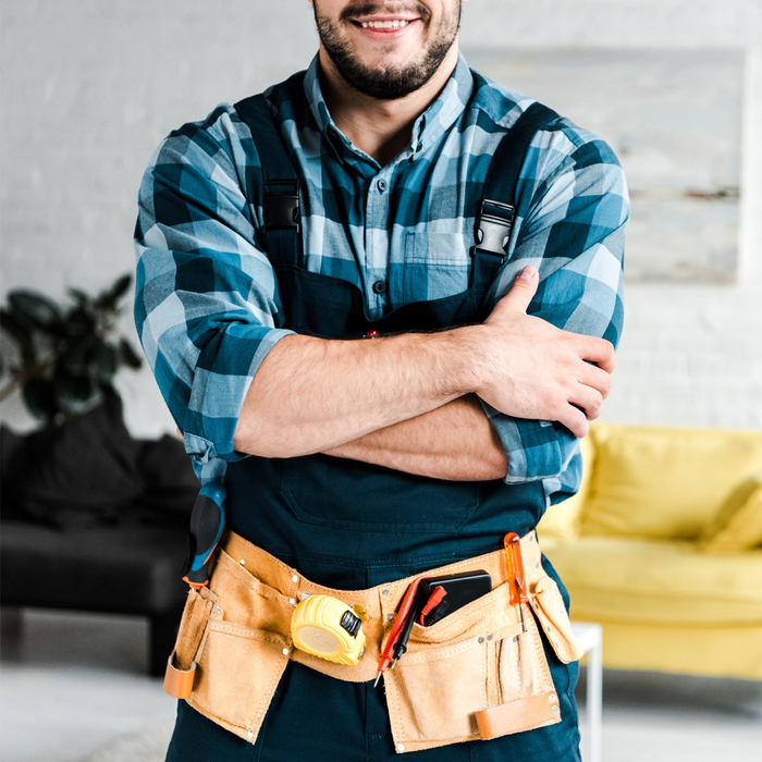 image of a repair man