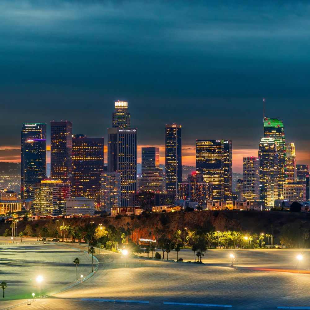 los angeles skyline