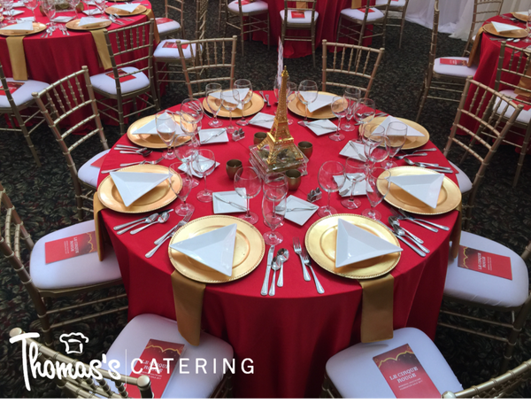 table designed for catering party by Thomas's Catering table designed for catering party by Thomas's Catering