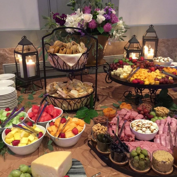 catering spread