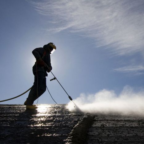 person power washing