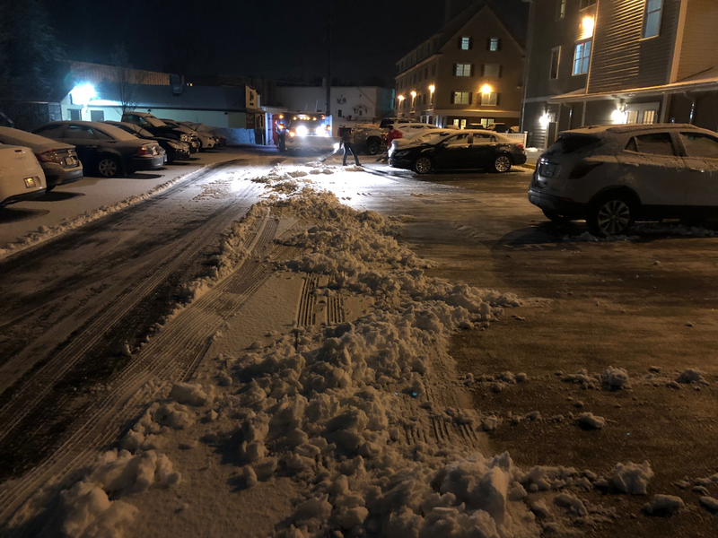 Commercial Snow Management Ice And Snow Maintenance Russell Lawn Landscaping