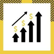 increase in value icon