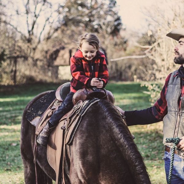 kid's horseback riding