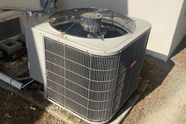 HVAC system outside