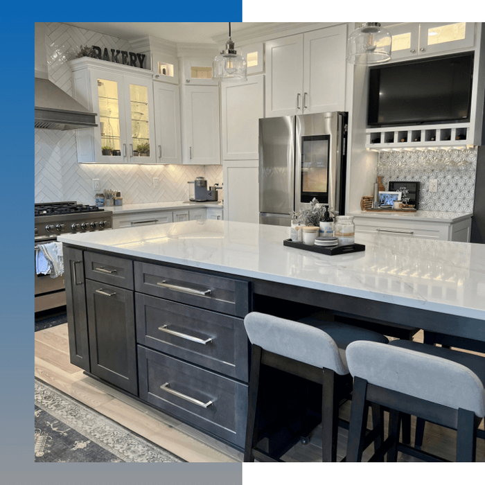 beautifully renovated kitchen