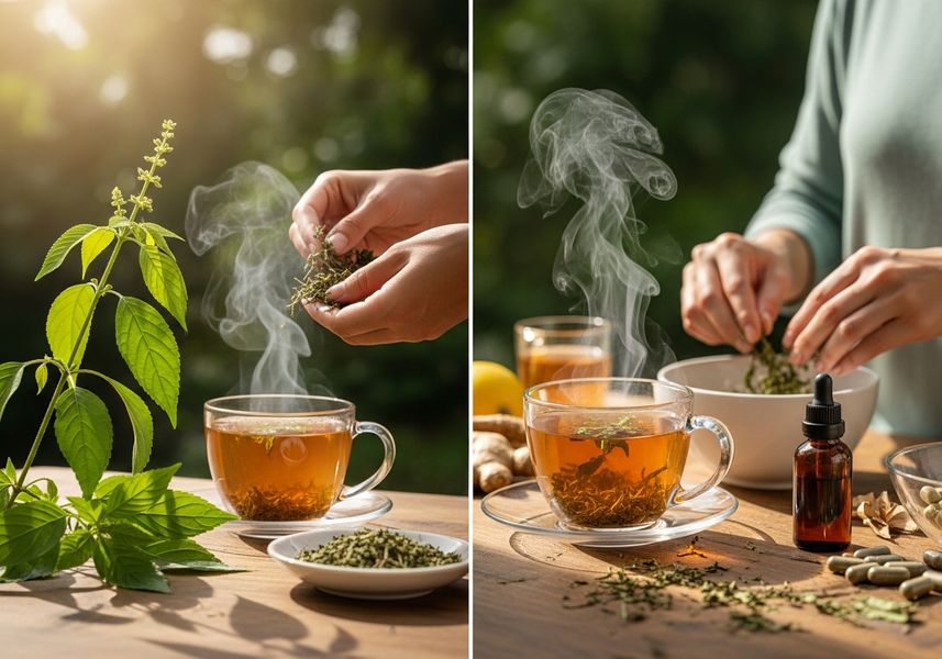 Herbal Tea Preparation