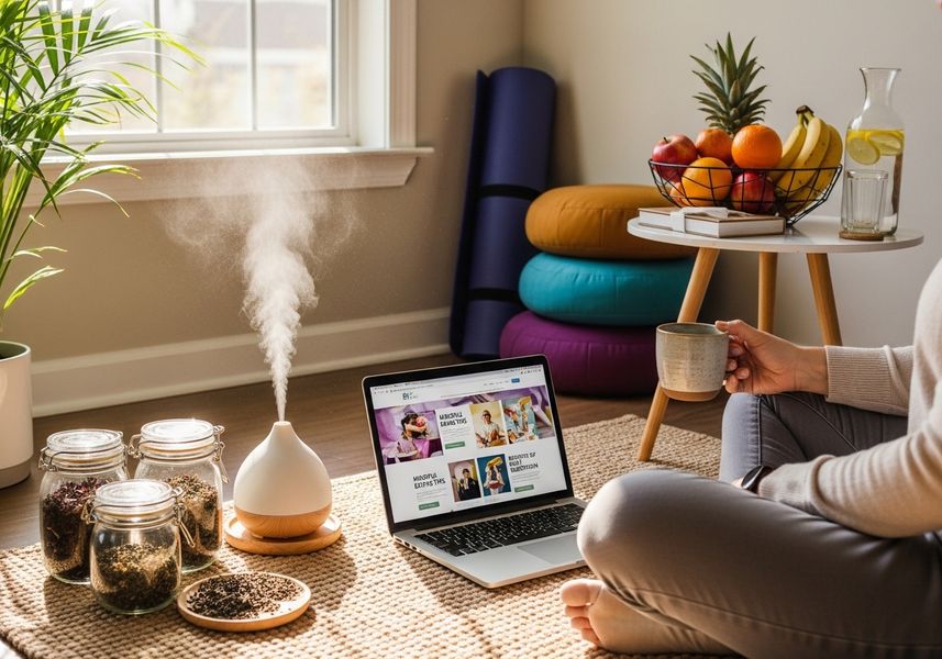 Relaxing at Home with Aromatherapy