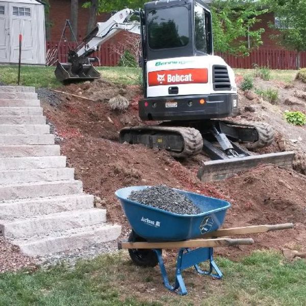 landscaping project